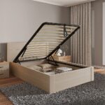 Single Gas Lift Bed Mechanism with Frame – Storage Platform & Sofa Bed Kit