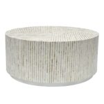 PURIST MOTHER OF PEARL HAND MADE COFFEE TABLE