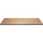 VEVOR Table Top, 55" x 27.6" x 1", 220.5 lbs Load Capacity, Universal One-Piece Particle Board Desktop for Height Adjustable Electric Standing Desk Frame, Rectangular Countertop for Home & Office Desk