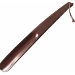 Shoe Horn - Brown Natural Wood